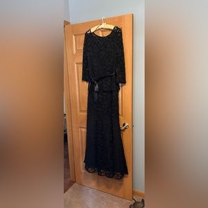 Black Lace Dress for Mother of the Bride or Groom or any fancy event.